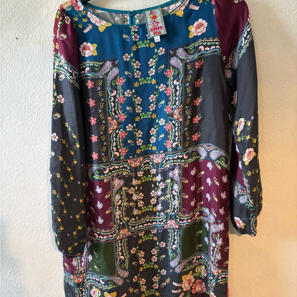 Jonny Was Floral‎ Patchwork Dress NWT